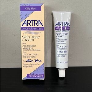 [ 1 Tube ] ARTRA Original Formula Skin Tone Cream for Oily Skin 2 Oz.